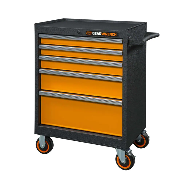 26 In. 5-Drawer GSX Series Rolling Tool Cabinet