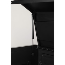 52 In. W X 21.5 In. D Heavy Duty 15-Drawer Combination Rolling Tool Chest Top Tool Cabinet with LED Light in Matte Black