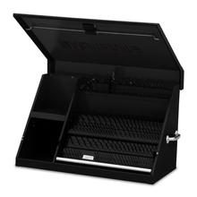 37 In. W X 18 In. D Portable Triangle Top Tool Chest for Sockets, Wrenches and Screwdrivers in Black Powder Coat