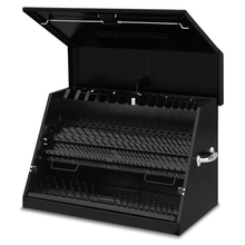 31 In. W X 20 In. D Portable Triangle Top Tool Chest for Sockets, Wrenches and Screwdrivers in Black Powder Coat